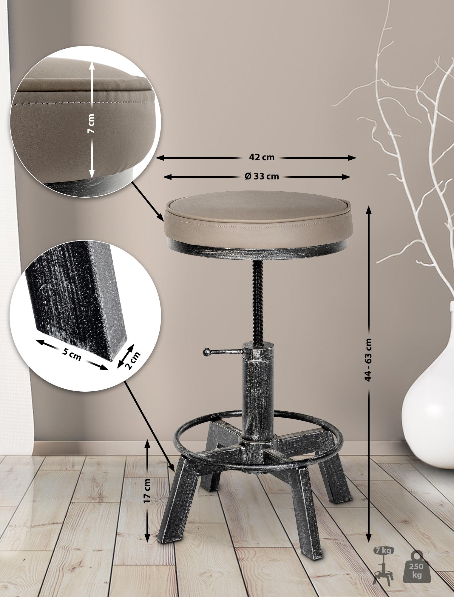 Set di 2 sgabelli Destin