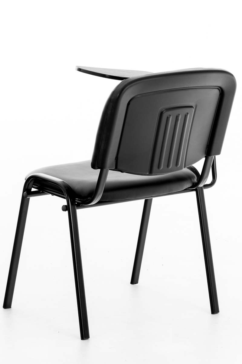 Sedia Ken in similpelle con tavolino ribaltabile