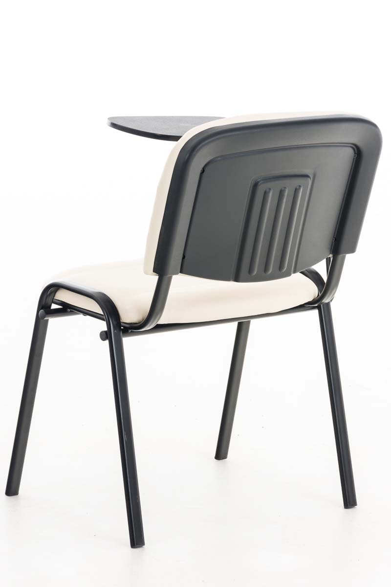 Sedia Ken in similpelle con tavolino ribaltabile