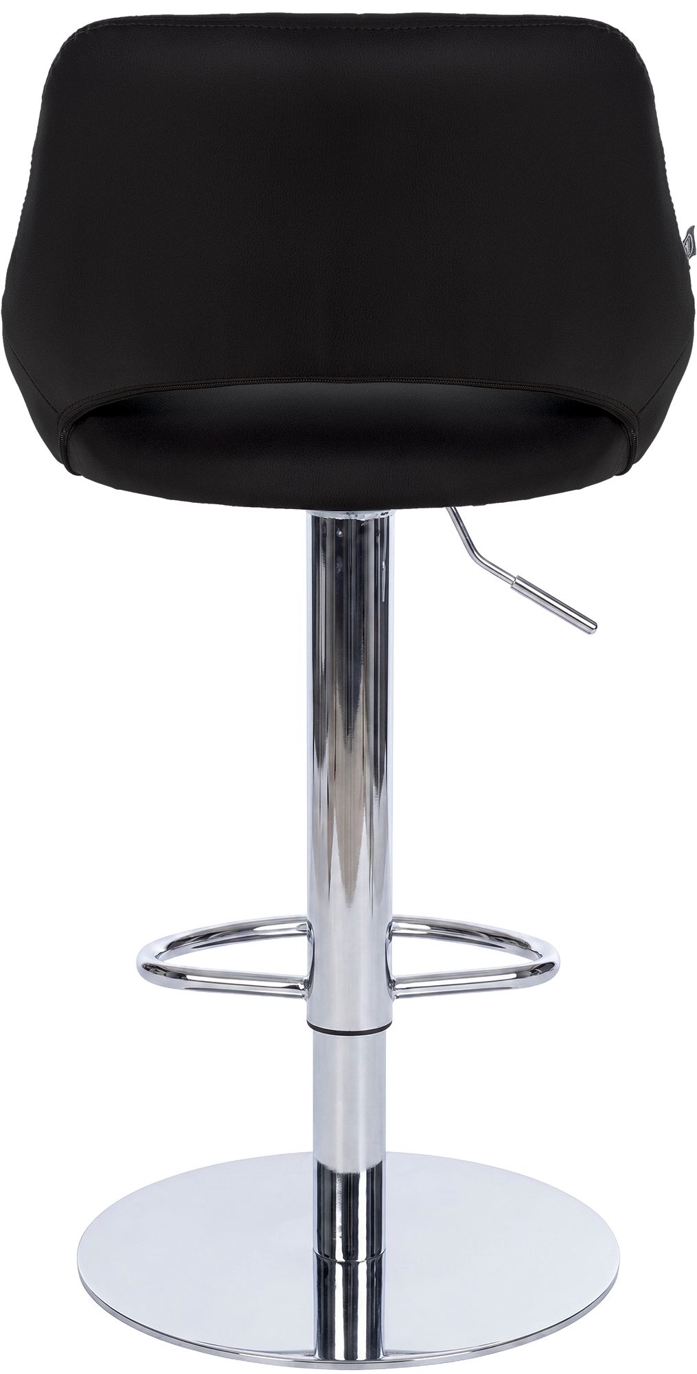 Set di 2 sgabelli da bar Milet cromati con base extra pesante
