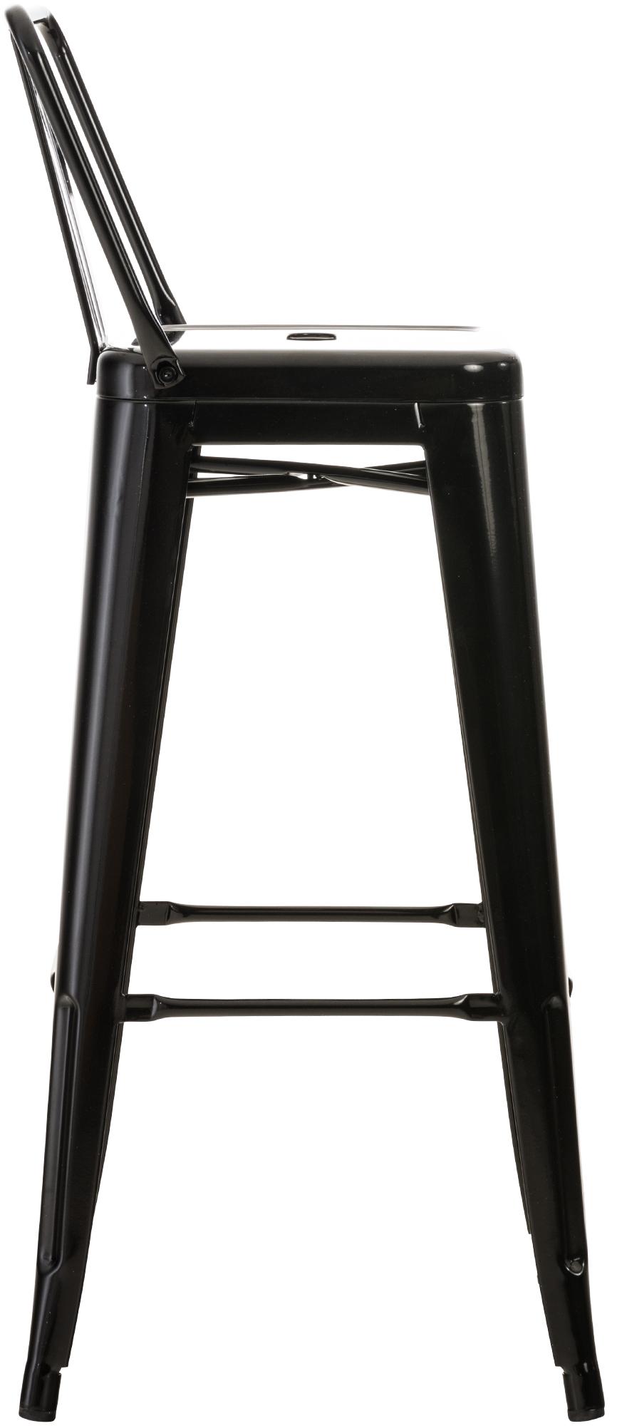 Sgabello da Bar in Metallo Mason