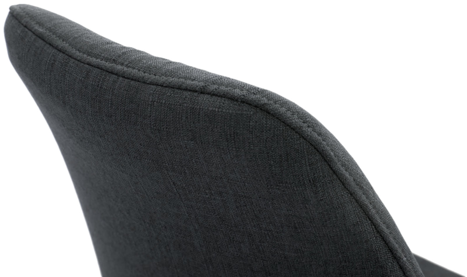 Set di 4 sedie per visitatori Toulouse Fabric Round