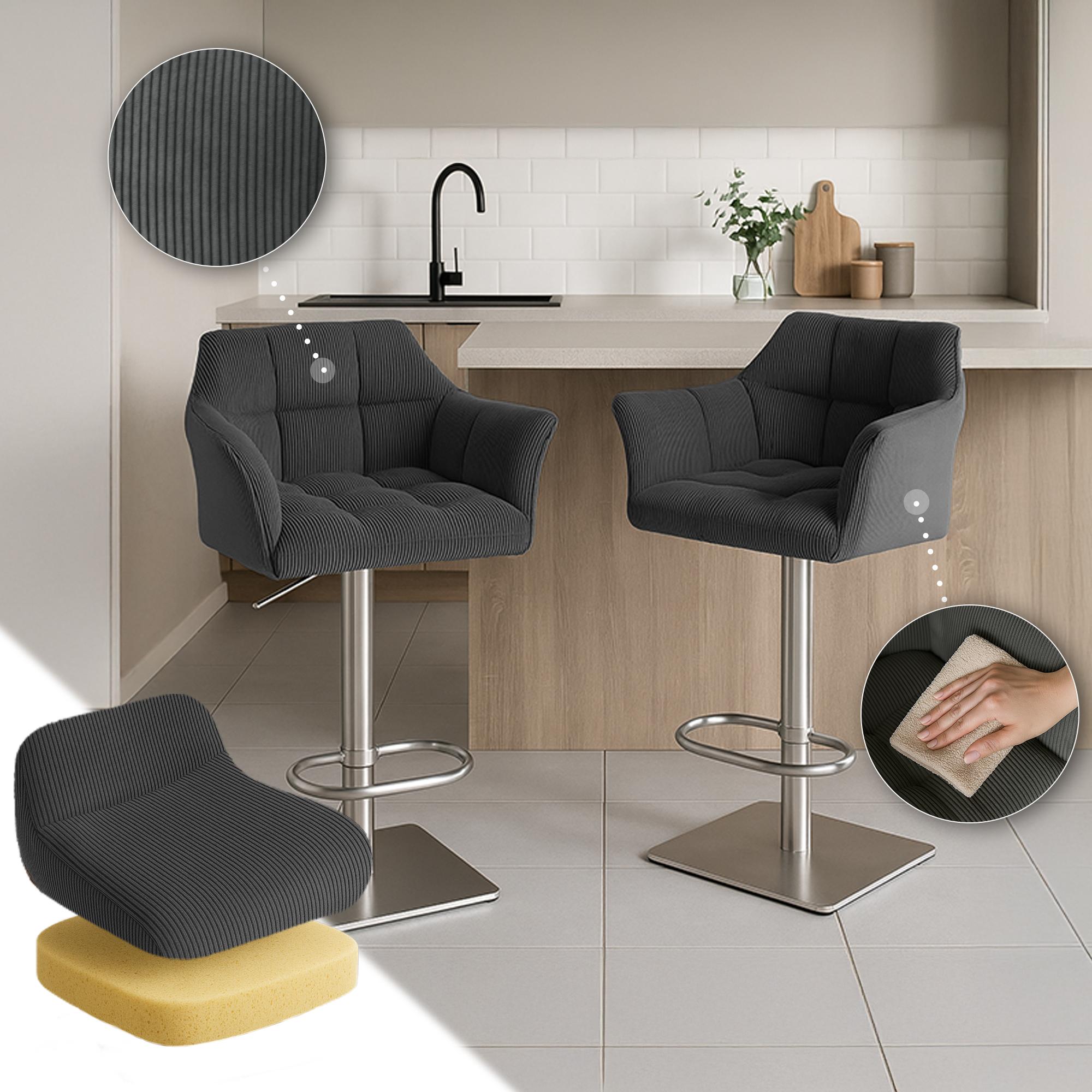 Sgabello Bar Damaso Cord