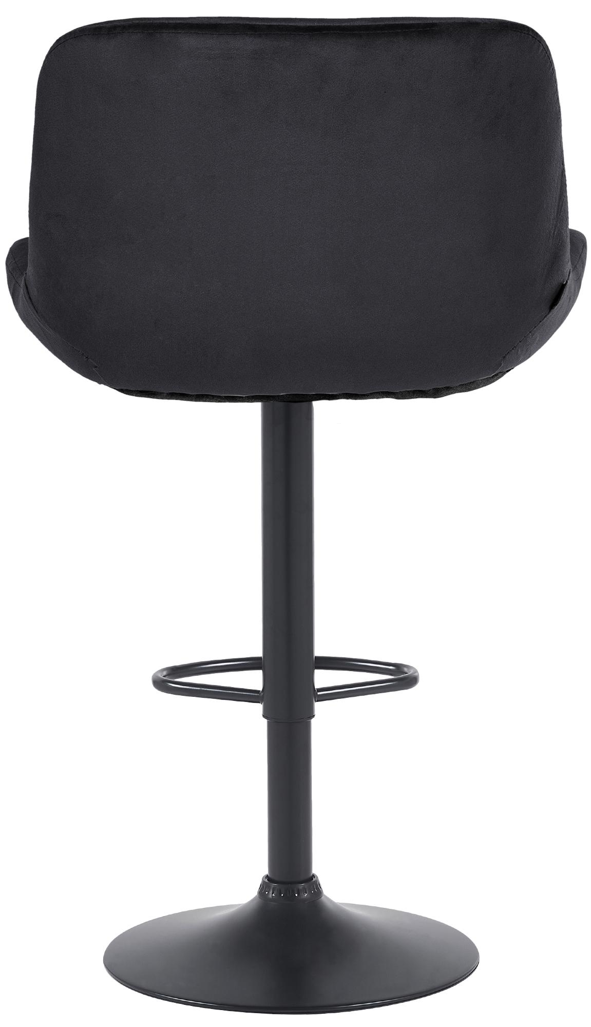 Set di 2 sgabelli da bar Solon nero