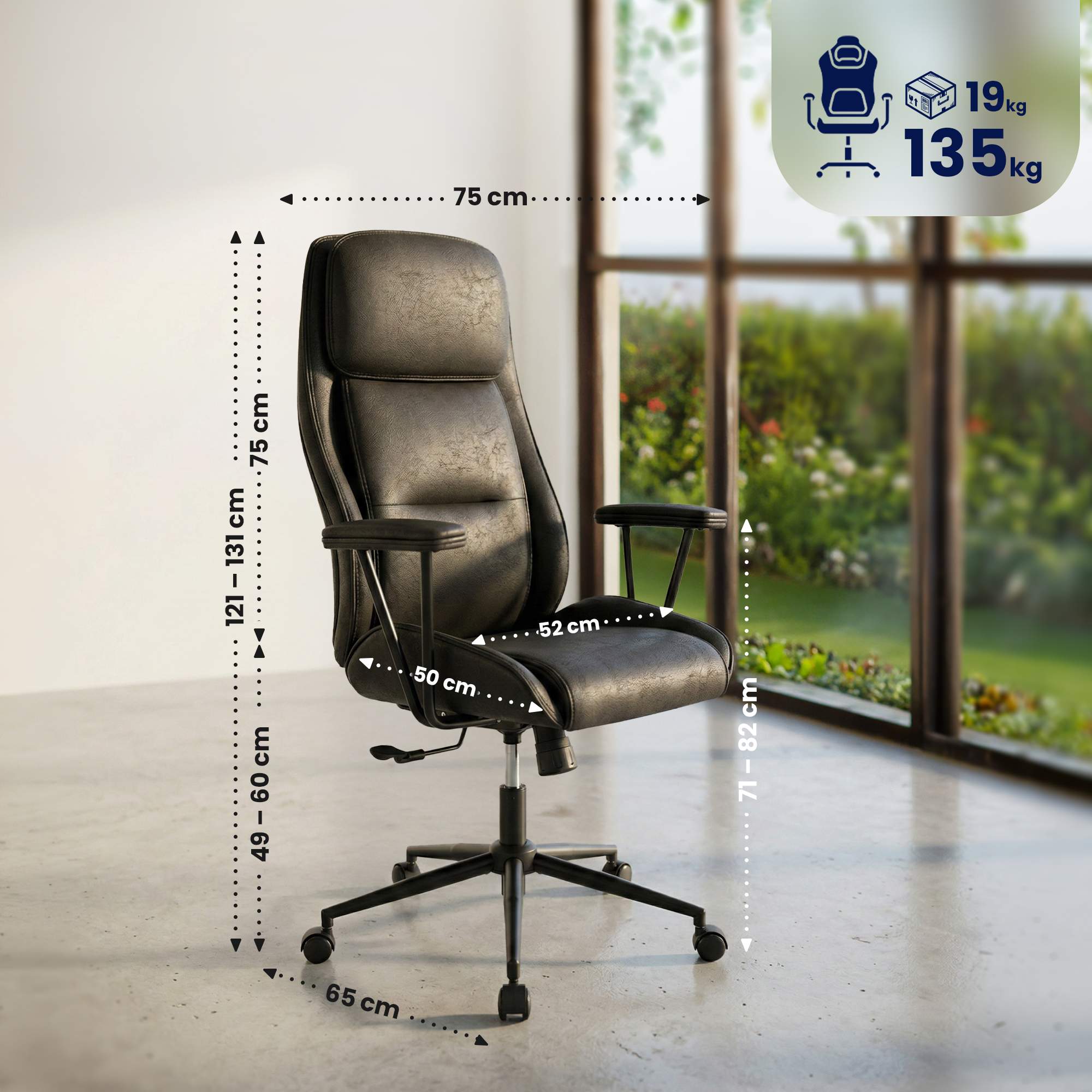 Sedia da ufficio Siddar