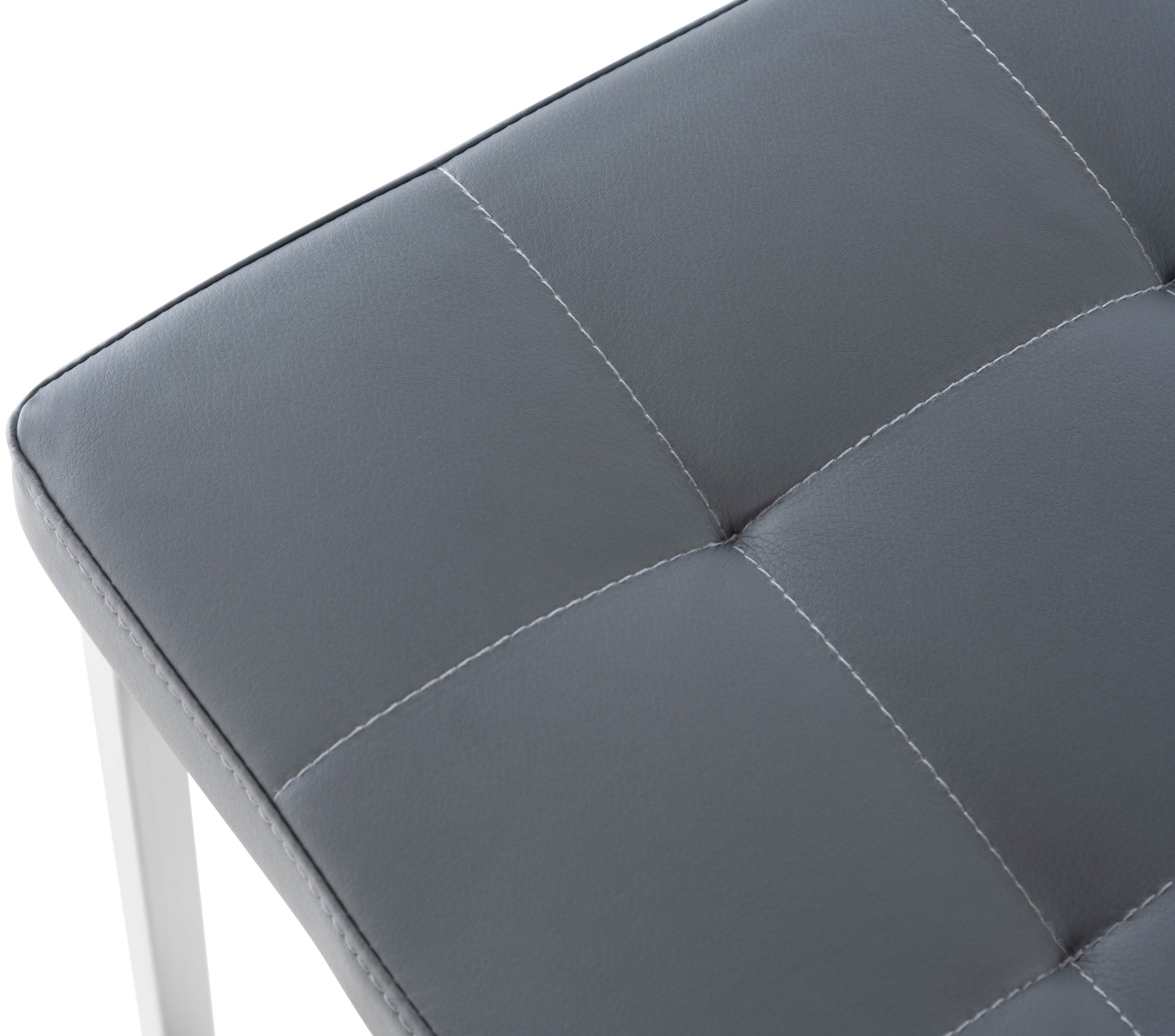 Set di 2 sgabelli in acciaio inox Barci