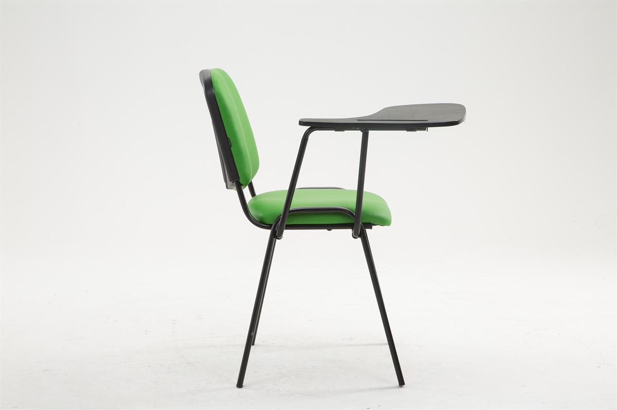 Sedia Ken in similpelle con tavolino ribaltabile