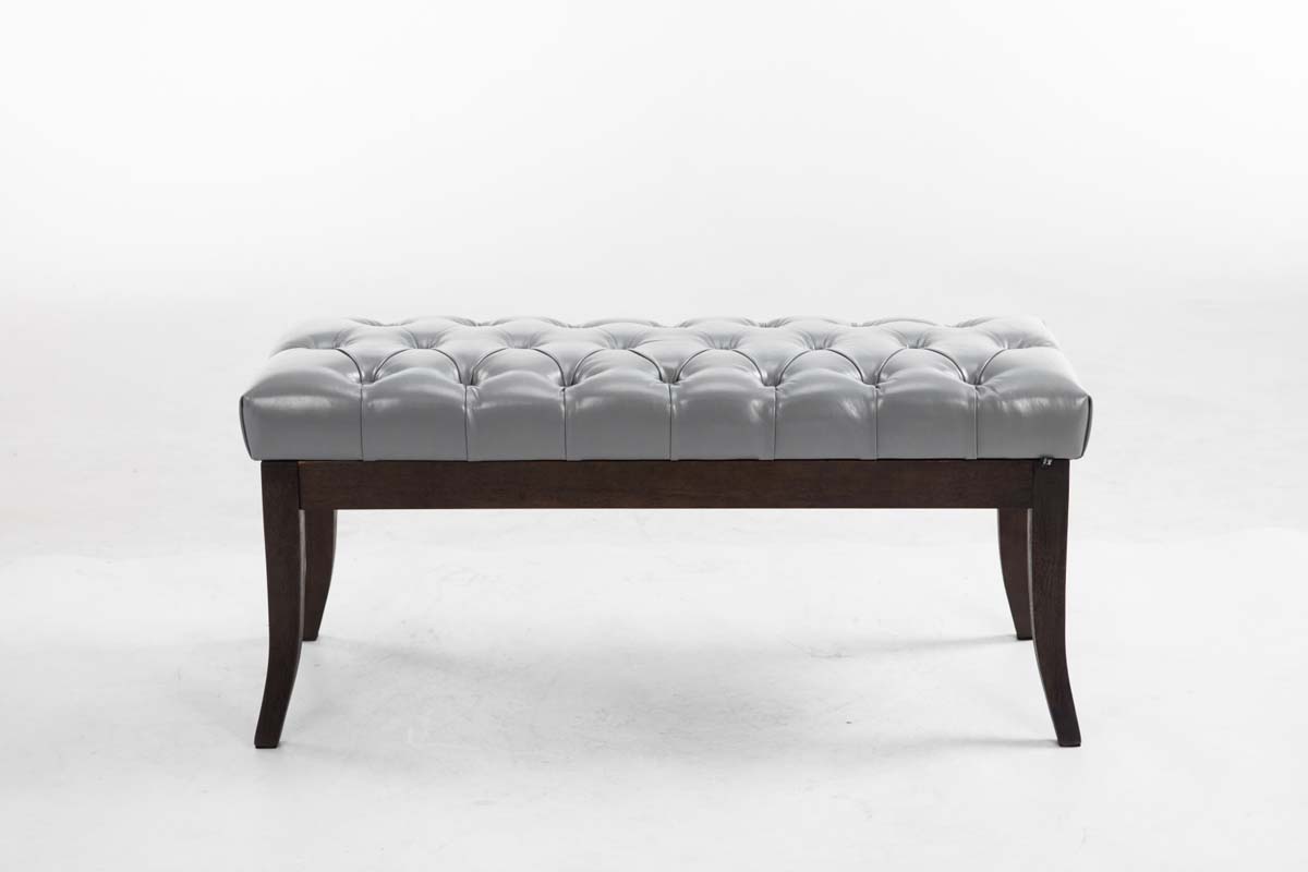 Panca di design RAMSES in legno scuro antico