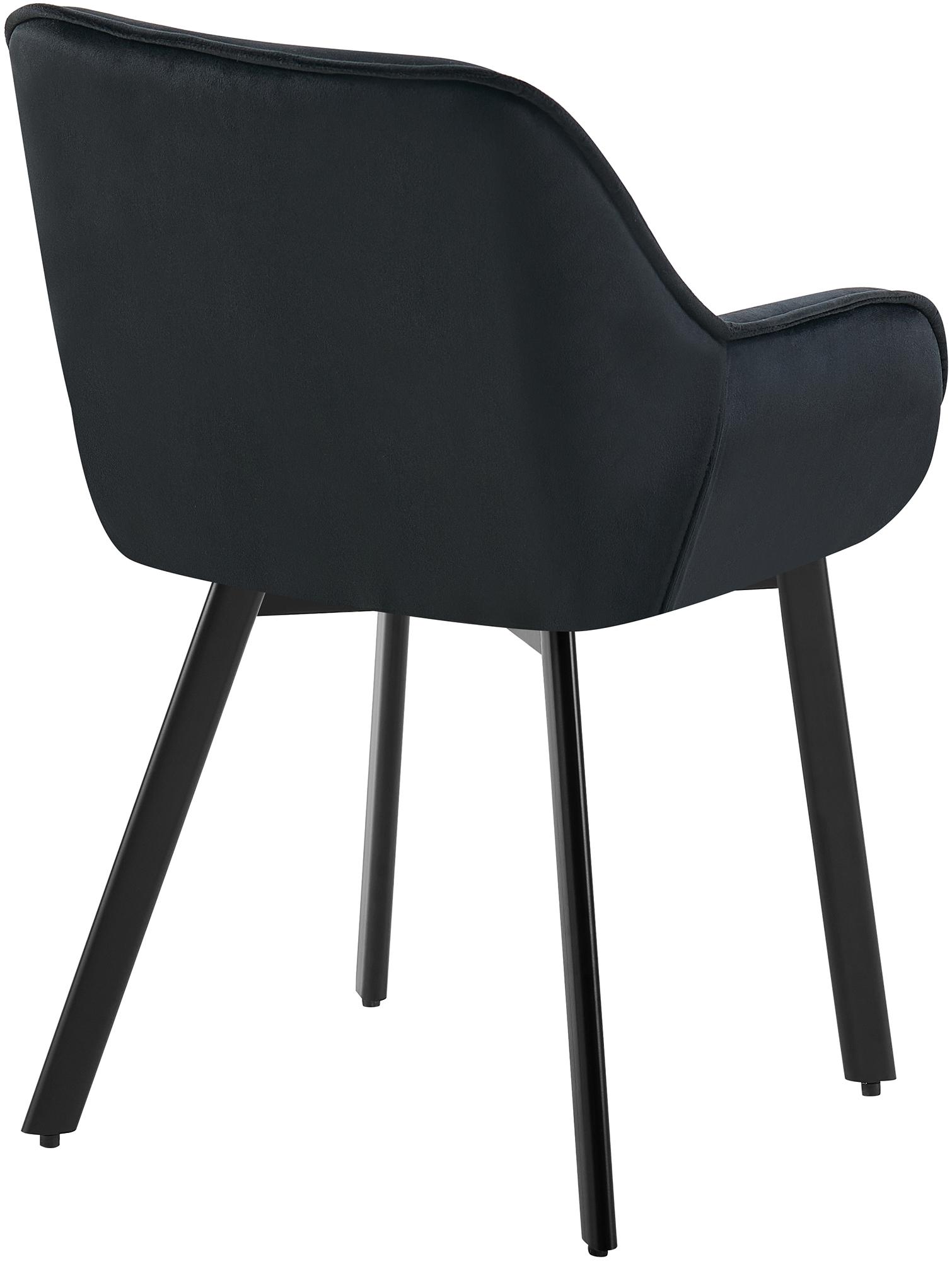 Set da 2 Sedie Girevoli da Pranzo Antigo in Velluto