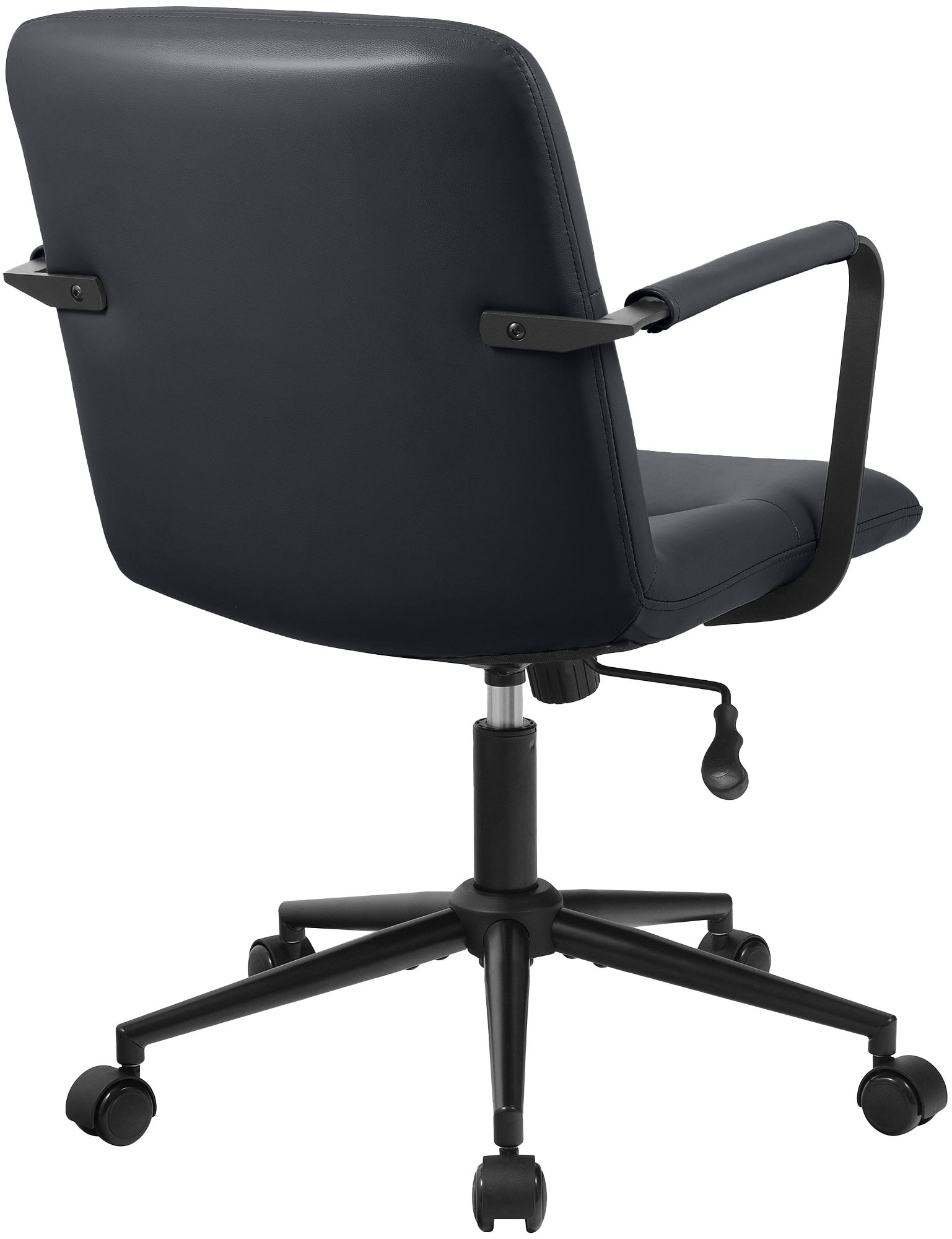 Sedia da ufficio Hilda in vera pelle