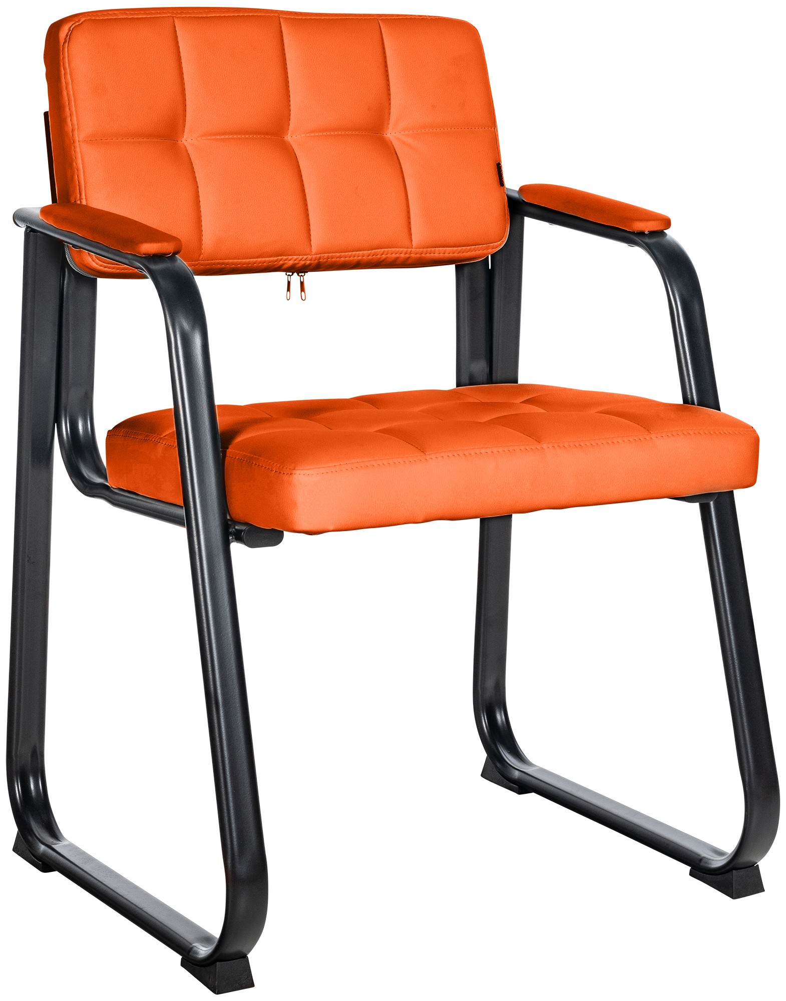 Sedia Visitatore Canada B in Similpelle
