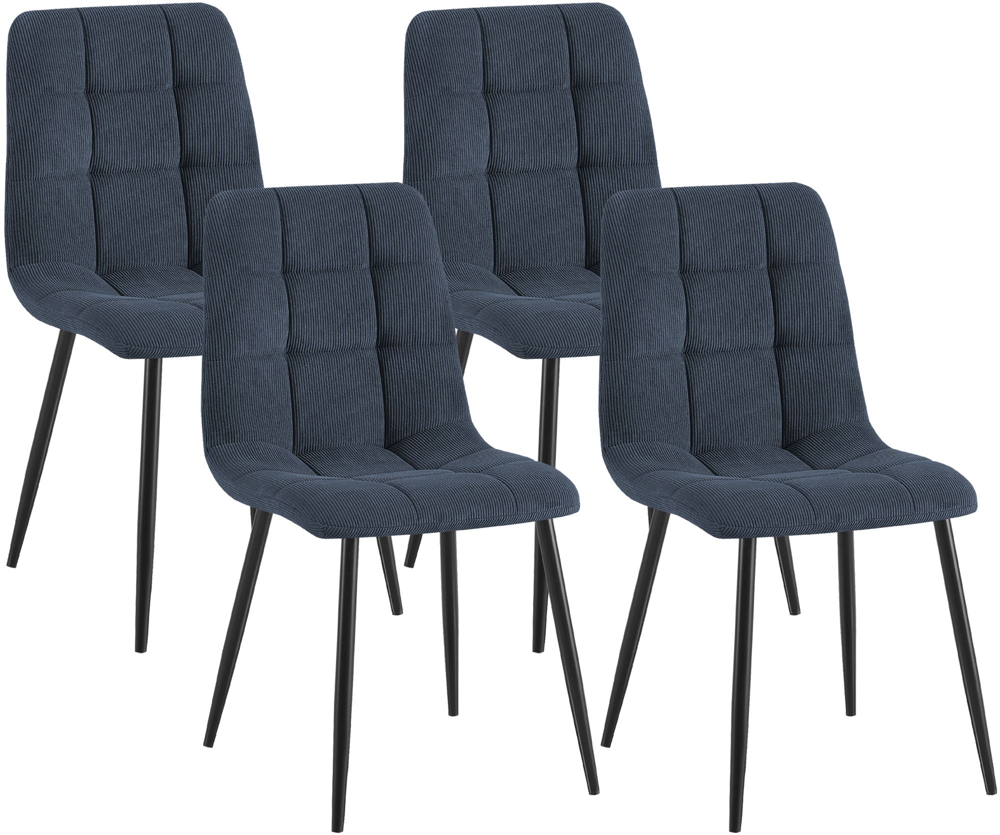 Set di 4 sedie da pranzo Tilde