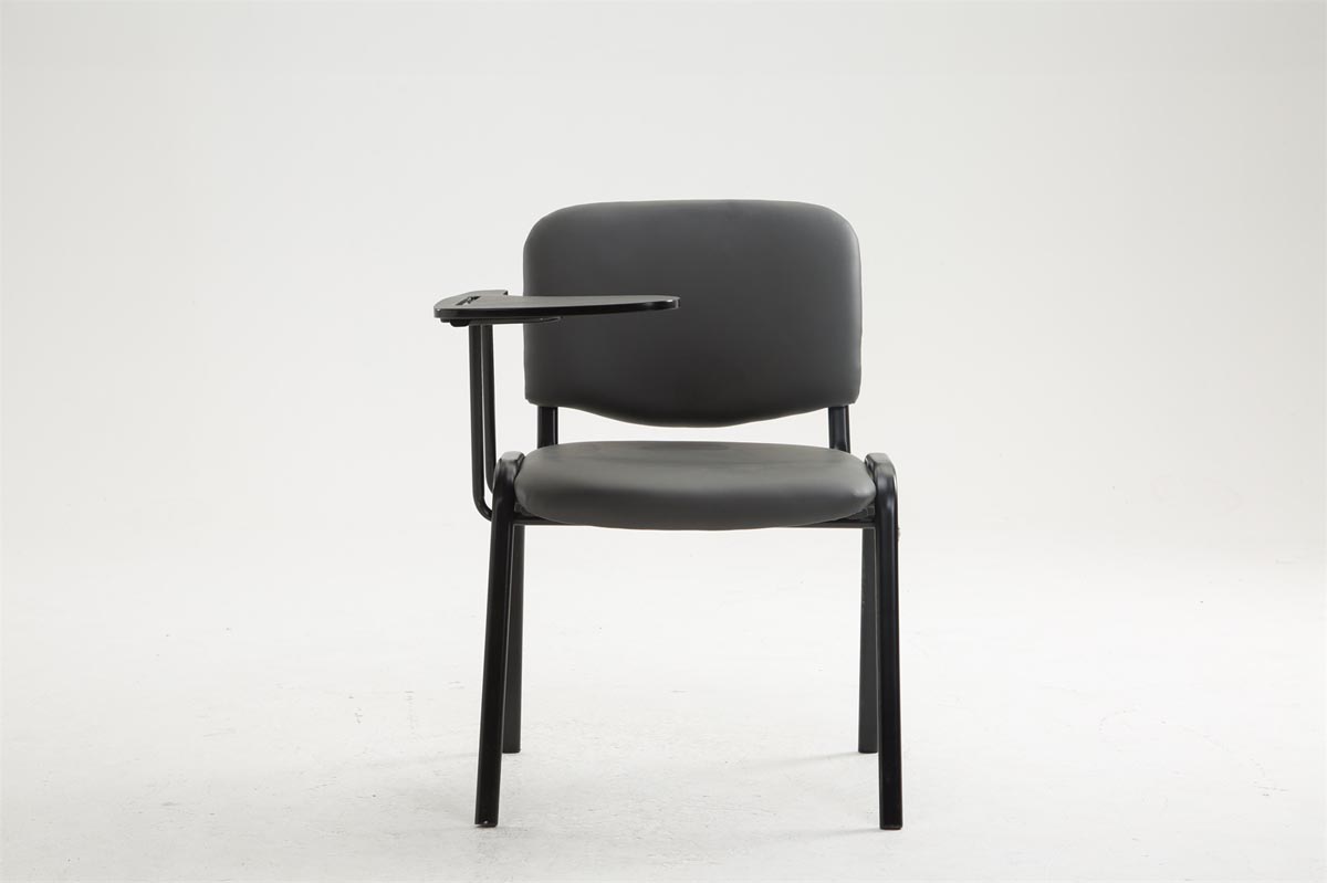 Sedia Ken in similpelle con tavolino ribaltabile
