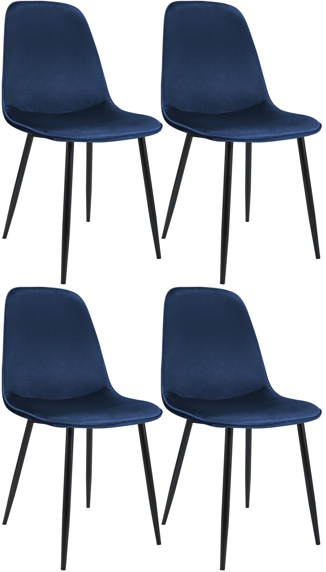 Set di 4 sedie da pranzo Maryam