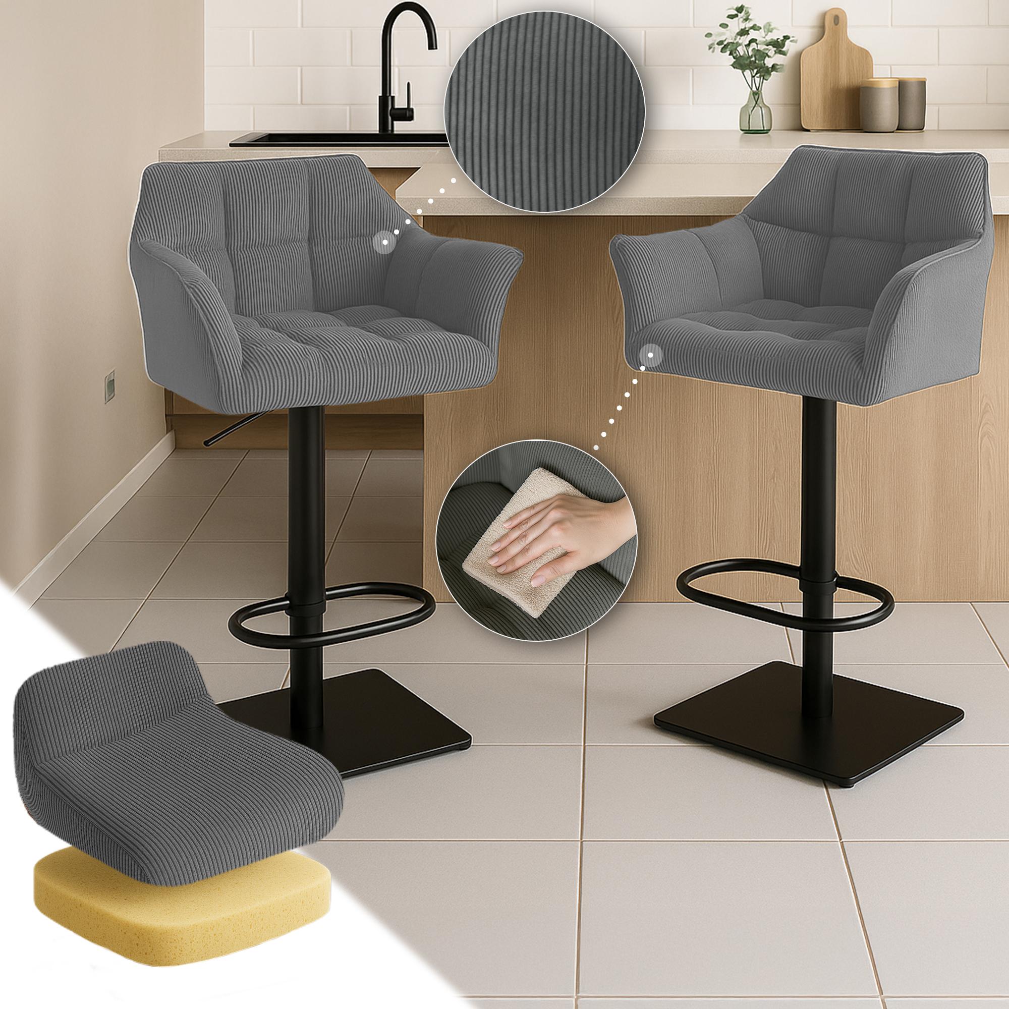 Sgabello Bar Damaso Cord
