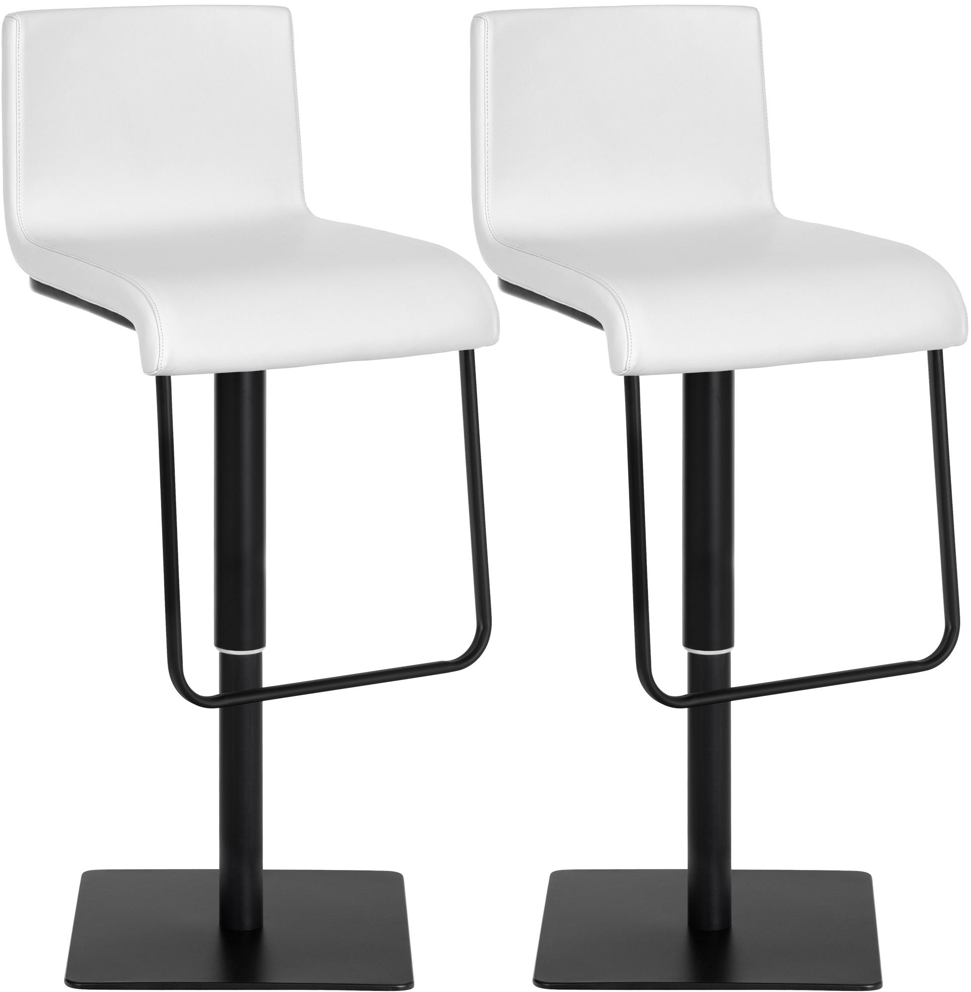 Set di 2 sgabelli da bar Limon rivestimento in similpelle