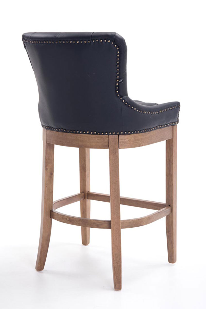 Set 2 sgabelli Lakewood in vera pelle