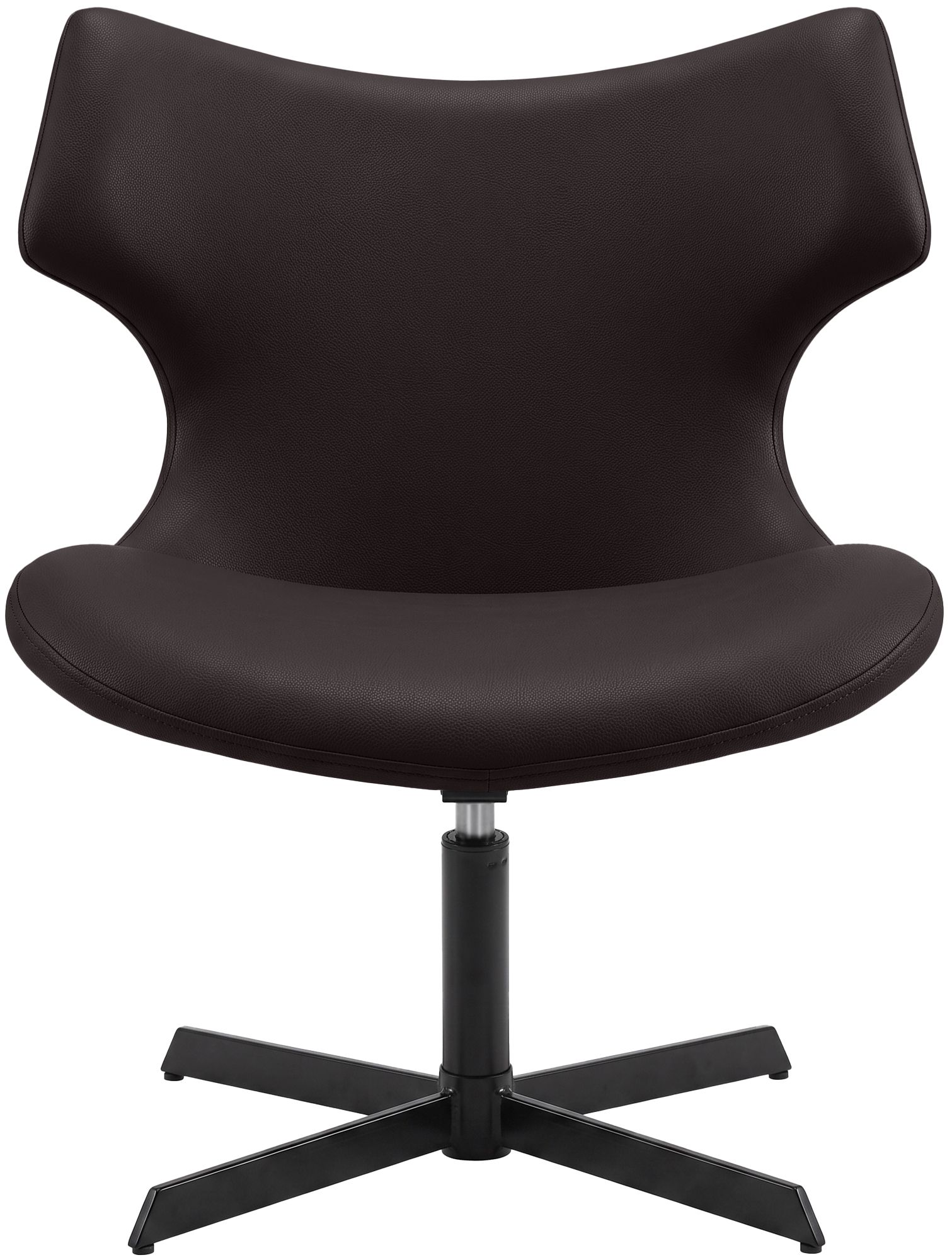 Set di 2 Poltroncine Lounge Welland Effetto Pelle
