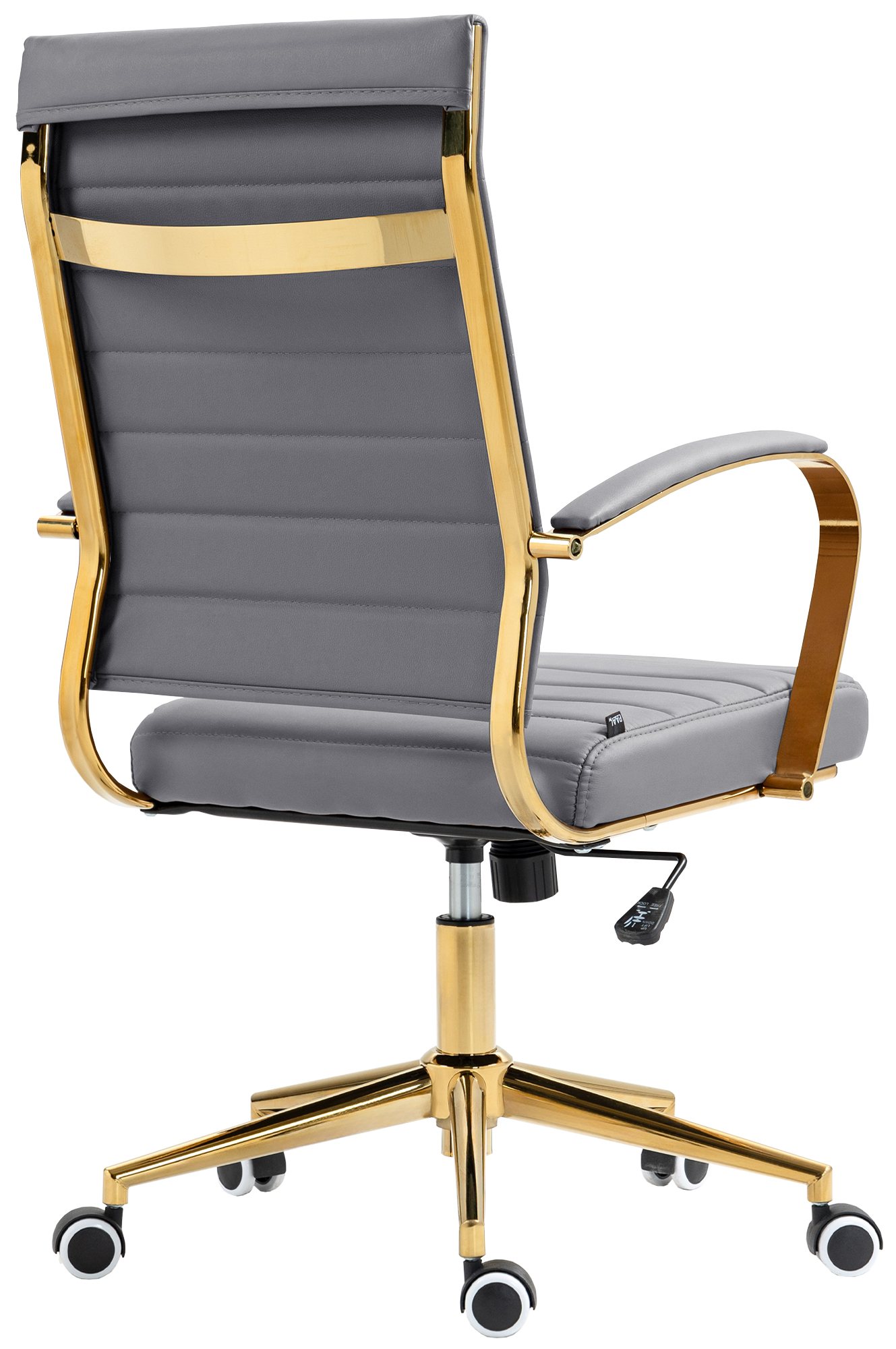 Sedia da ufficio in similpelle Havanna