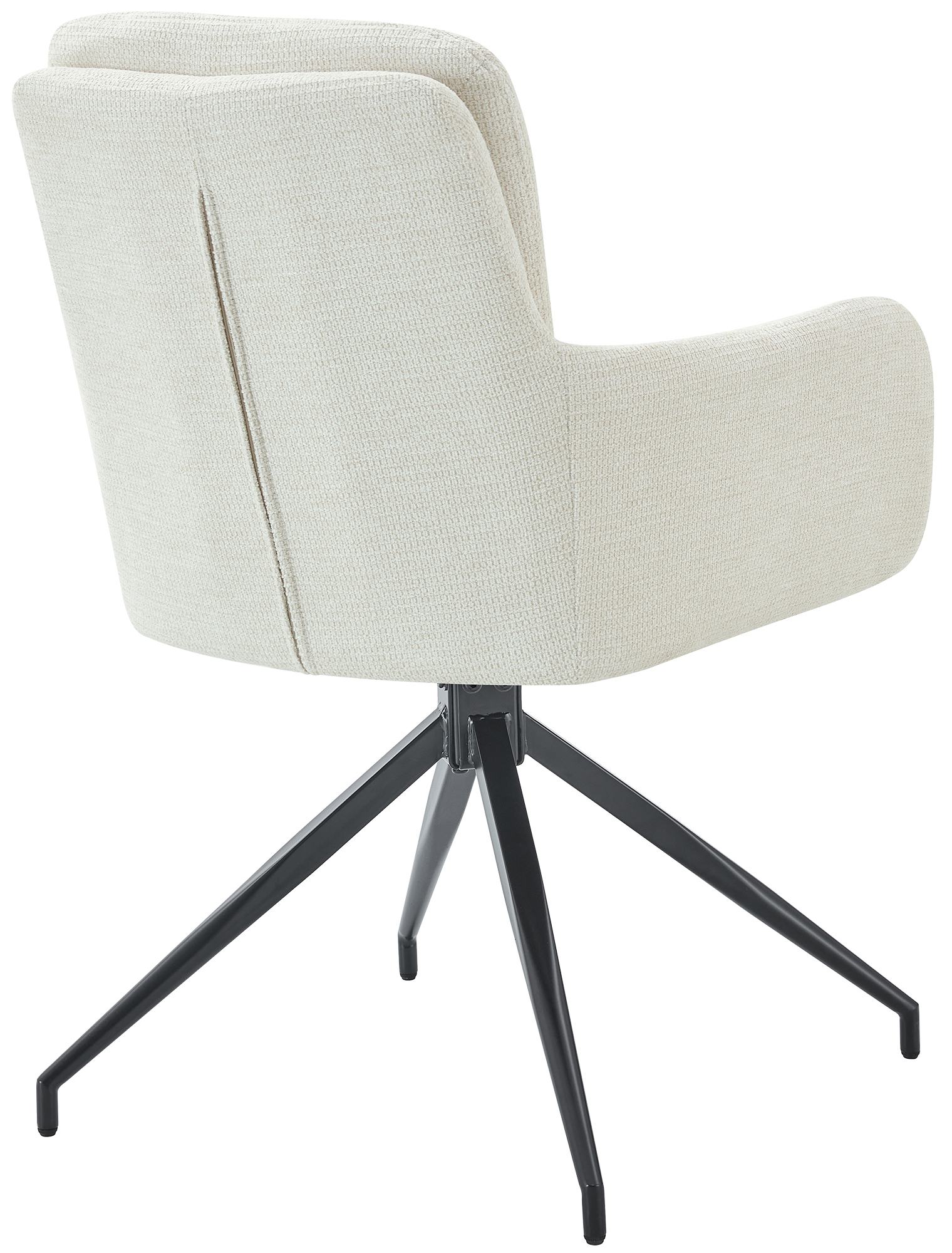 Set di 2 sedie da pranzo in tessuto Pickett