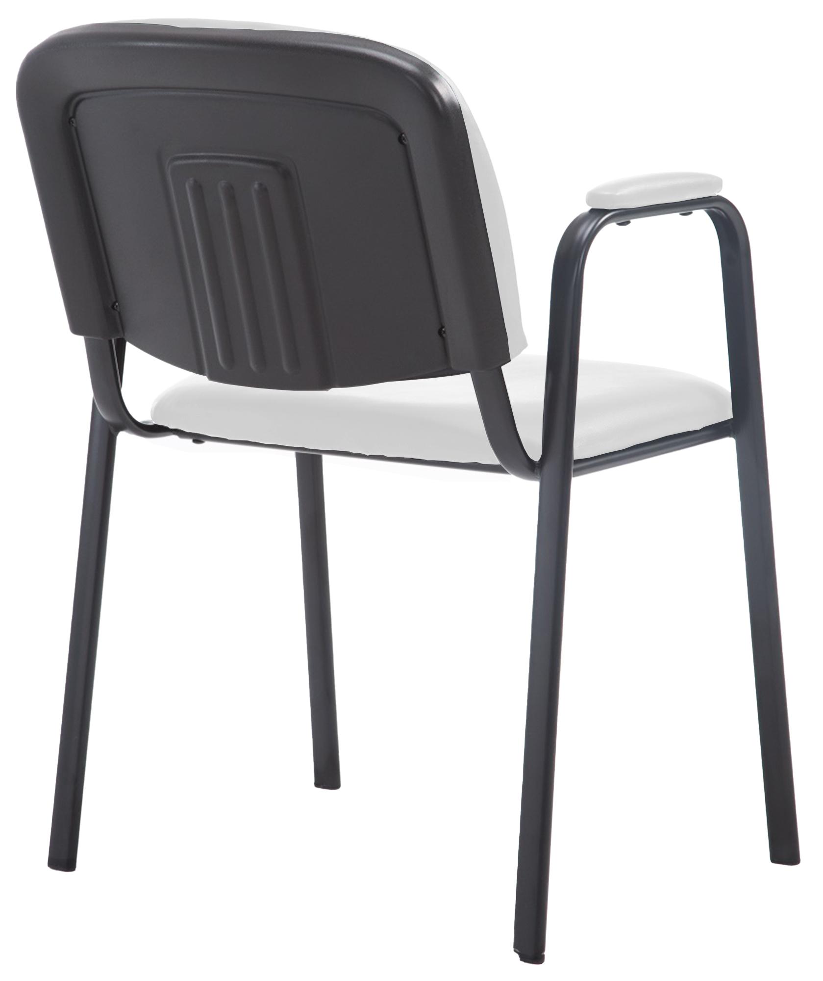 Sedia impilabile Ken Pro in ecopelle