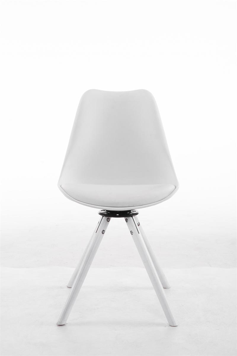 Sedia design Troyes Girevole Similpelle Rotondo