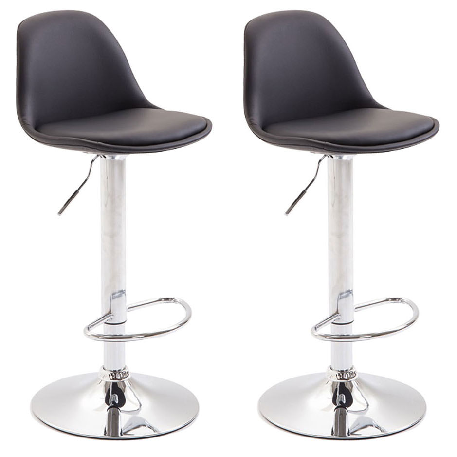 Set 2 Sgabelli Kiel in similpelle