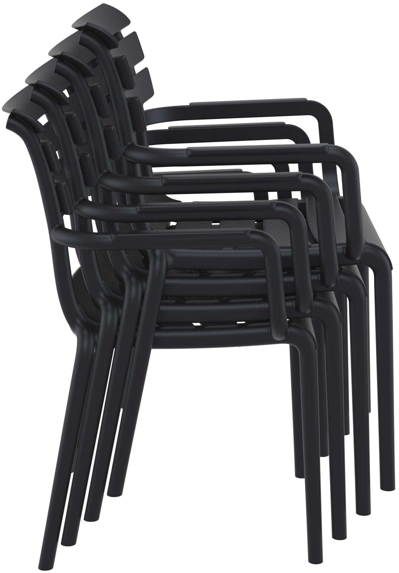Set da 6 sedie da giardino Paris