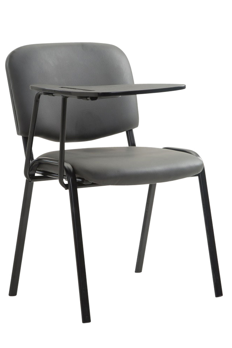 Sedia Ken in similpelle con tavolino ribaltabile
