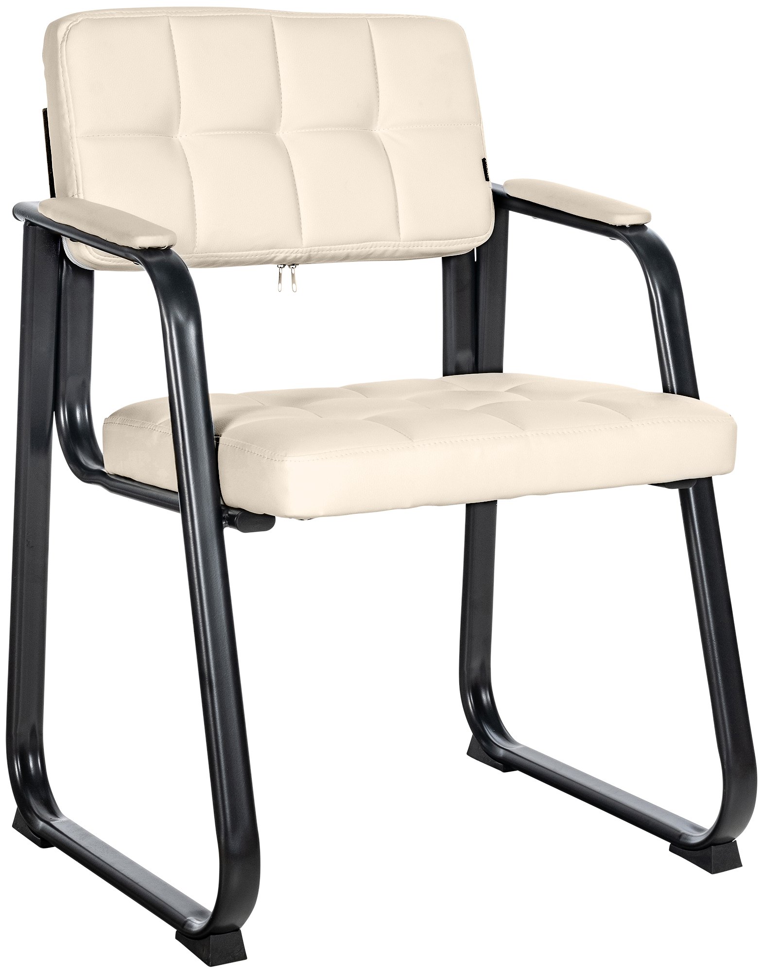 Sedia Visitatore Canada B in Similpelle