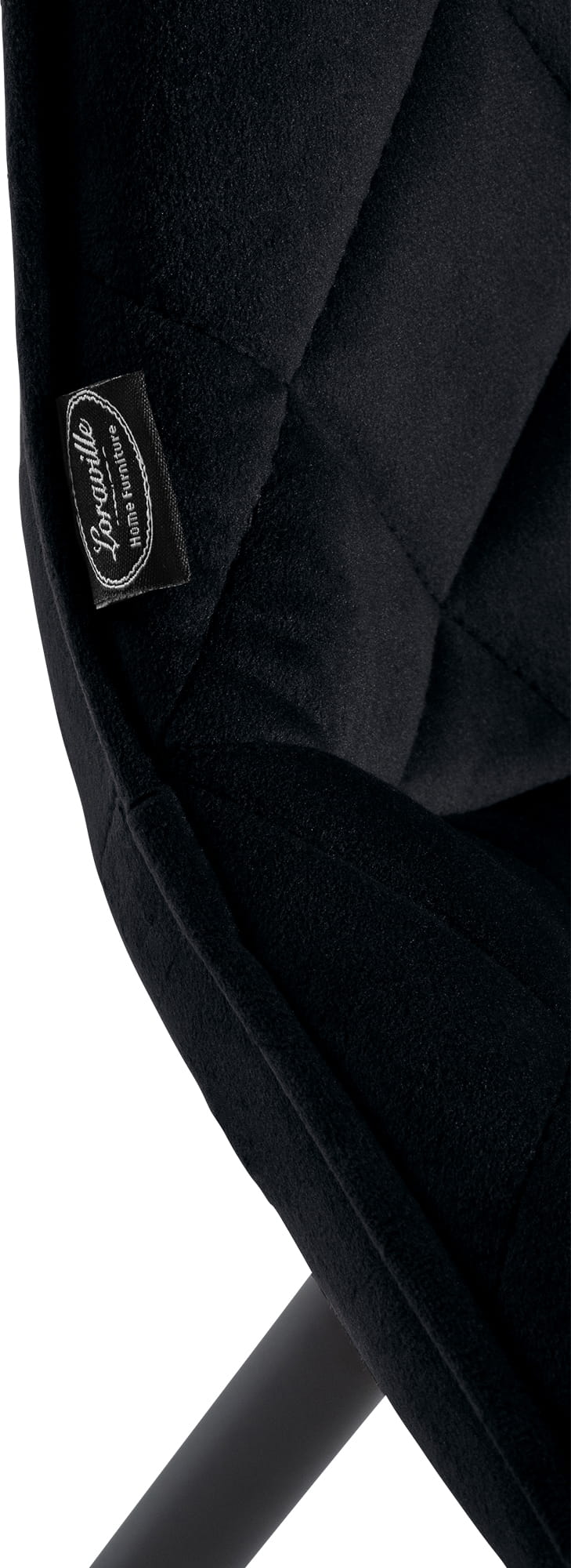 Sedia Springs in velluto