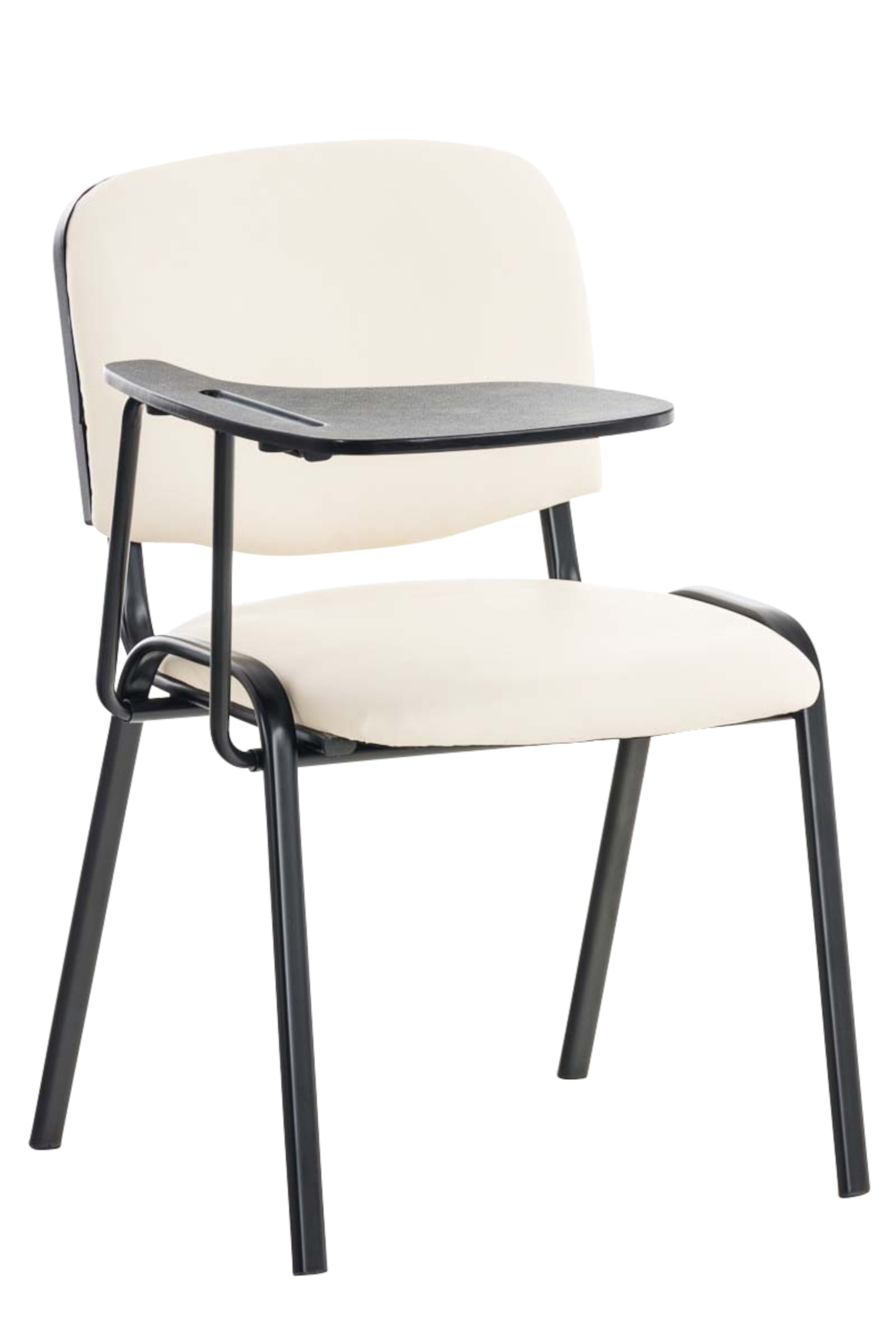 Set di 4 sedie Ken con tavolo pieghevole in similpelle