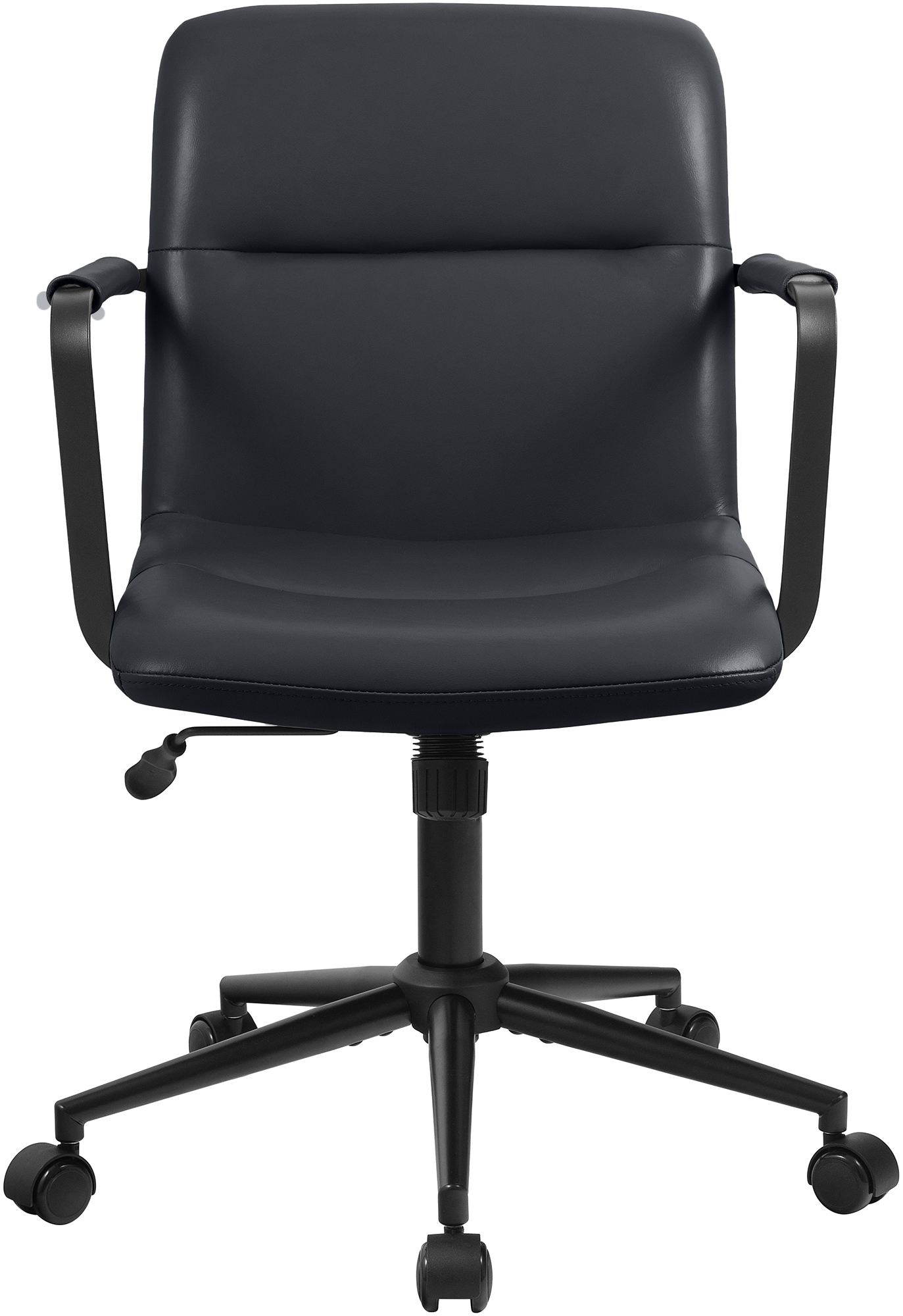 Sedia da ufficio Hilda in vera pelle